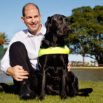Eric with Guide Dog Sundae