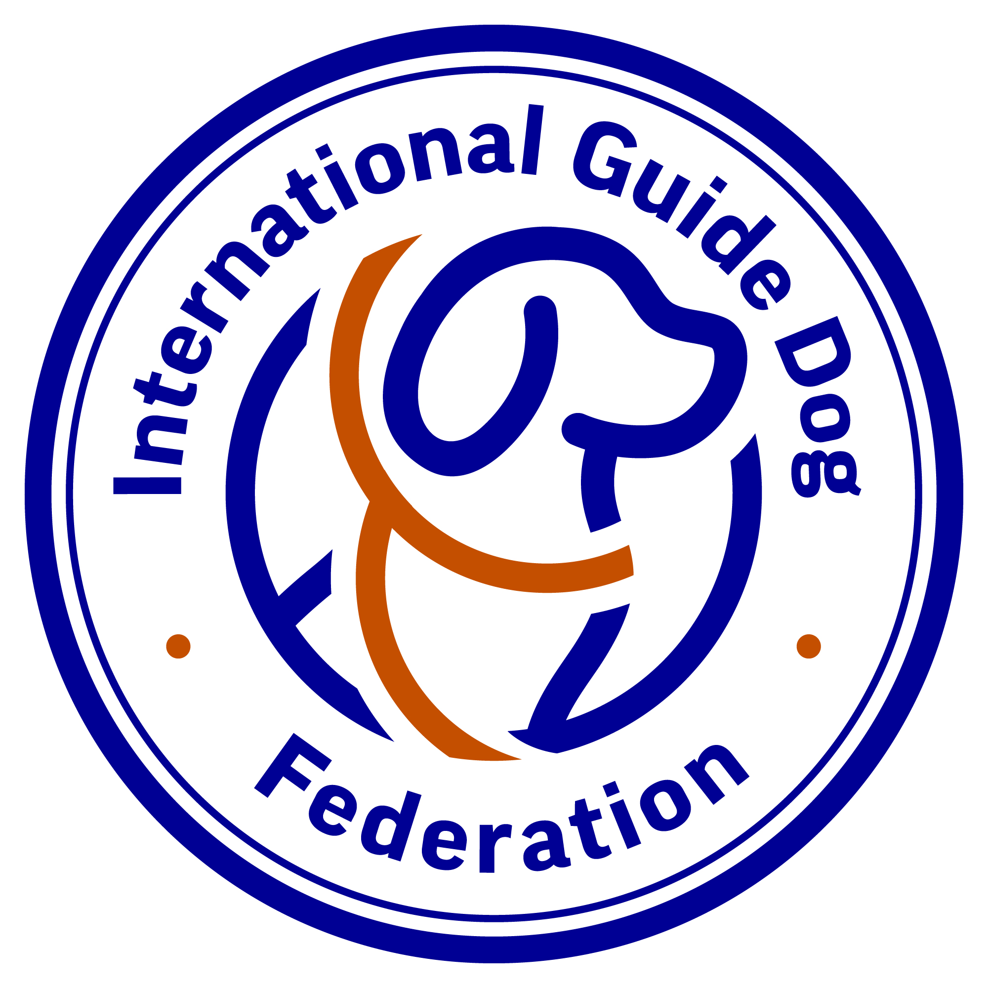 Logo for the International Guide Dog Federation.