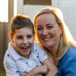 Patrick and his mum, Julia